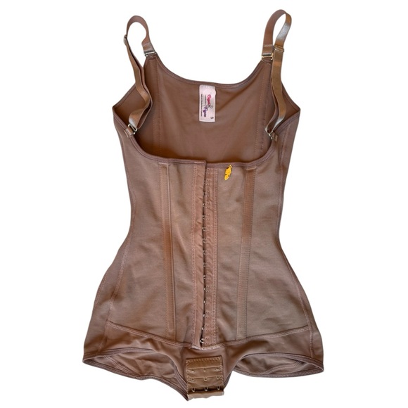 Elegant Figure 2415 Faja Waist Trainer Cocoa Small - Picture 2 of 10